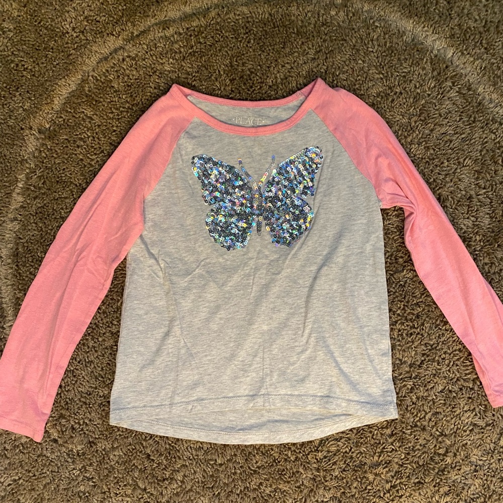 Girls long sleeved tee